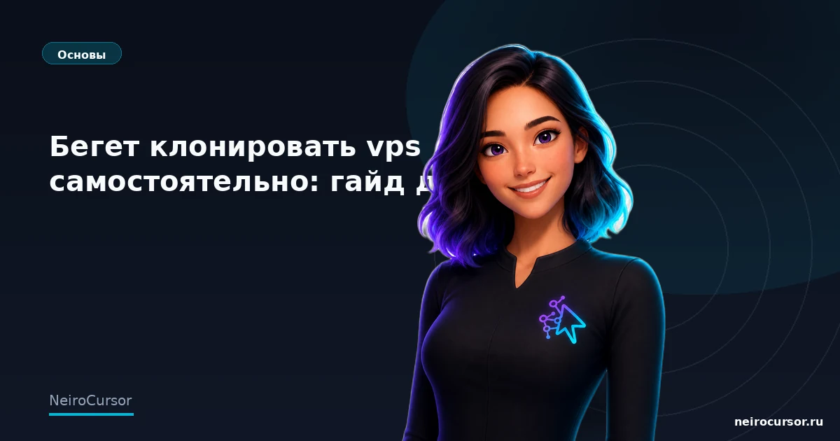 Обложка статьи «Бегет клонировать vps самостоятельно: гайд для Cursor» — гайд по Cursor, категория «Основы», NeiroCursor Обложка статьи «Бегет клонировать vps самостоятельно: гайд для Cursor» — гайд по Cursor, категория «Основы», NeiroCursor